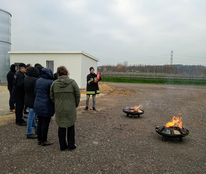 Zdjęcia z przeprowadzonych szkoleń BHP